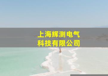 上海辉测电气科技有限公司