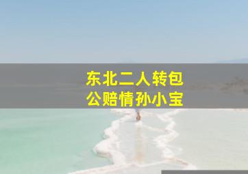 东北二人转包公赔情孙小宝