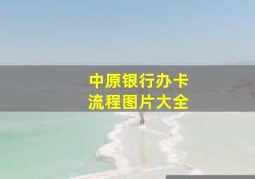 中原银行办卡流程图片大全