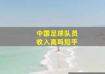 中国足球队员收入高吗知乎