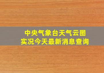 中央气象台天气云图实况今天最新消息查询