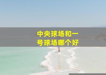 中央球场和一号球场哪个好