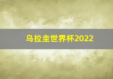 乌拉圭世界杯2022