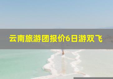 云南旅游团报价6日游双飞