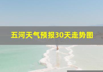 五河天气预报30天走势图