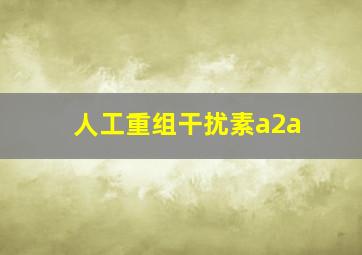 人工重组干扰素a2a