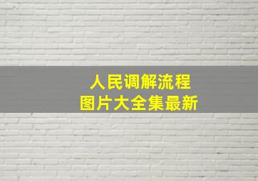 人民调解流程图片大全集最新