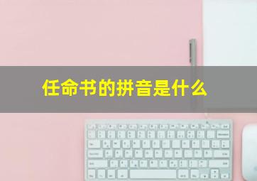 任命书的拼音是什么