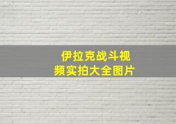 伊拉克战斗视频实拍大全图片