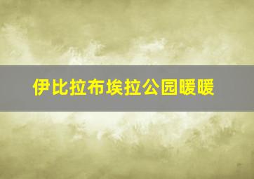 伊比拉布埃拉公园暖暖