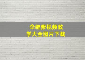 伞维修视频教学大全图片下载