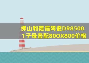 佛山利德福陶瓷DR85001子母套配80OX800价格