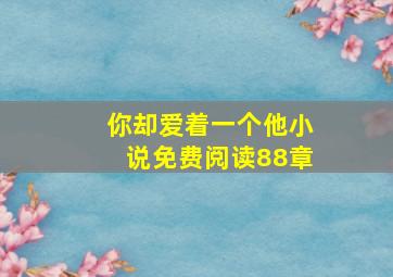 你却爱着一个他小说免费阅读88章