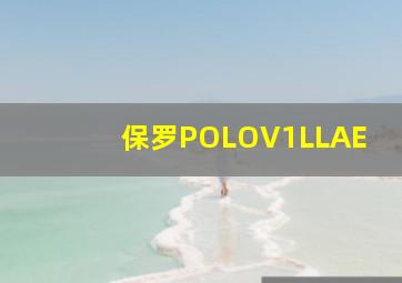 保罗POLOV1LLAE