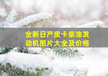 全新日产皮卡柴油发动机图片大全及价格