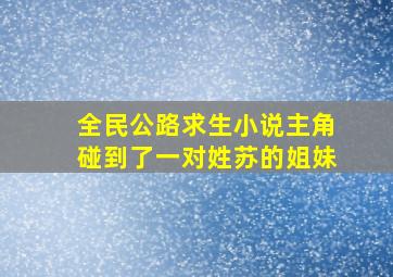 全民公路求生小说主角碰到了一对姓苏的姐妹