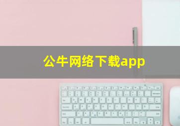 公牛网络下载app