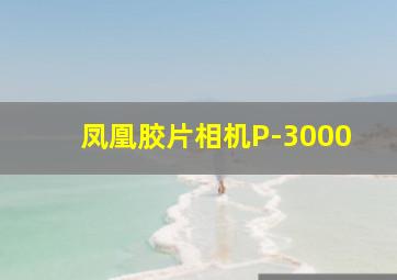 凤凰胶片相机P-3000