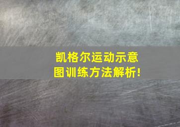 凯格尔运动示意图训练方法解析!