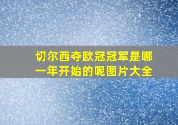 切尔西夺欧冠冠军是哪一年开始的呢图片大全