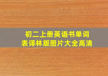 初二上册英语书单词表译林版图片大全高清