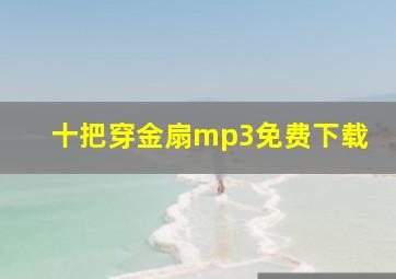 十把穿金扇mp3免费下载