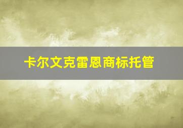 卡尔文克雷恩商标托管