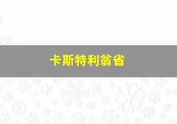 卡斯特利翁省