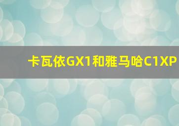 卡瓦依GX1和雅马哈C1XP