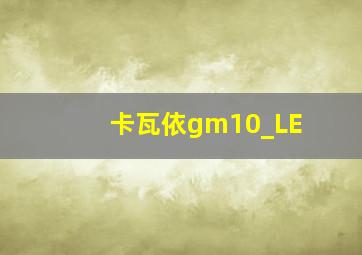 卡瓦依gm10_LE