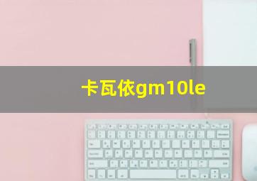 卡瓦依gm10le