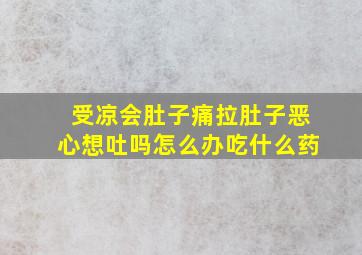 受凉会肚子痛拉肚子恶心想吐吗怎么办吃什么药