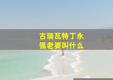 古瑞瓦特丁永强老婆叫什么