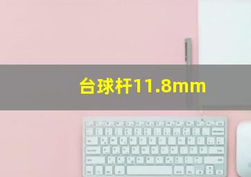 台球杆11.8mm