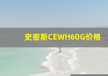 史密斯CEWH60G价格