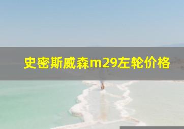 史密斯威森m29左轮价格