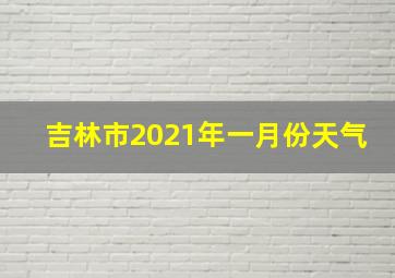 吉林市2021年一月份天气