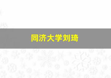 同济大学刘琦