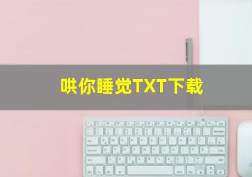 哄你睡觉TXT下载