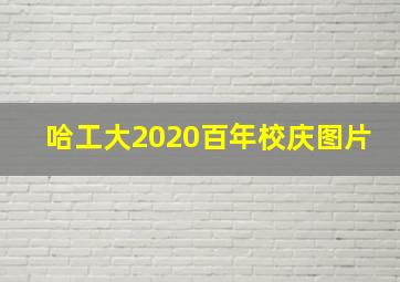 哈工大2020百年校庆图片