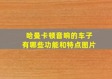 哈曼卡顿音响的车子有哪些功能和特点图片