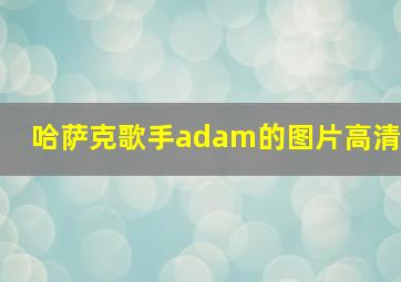 哈萨克歌手adam的图片高清