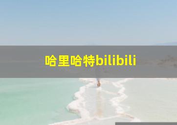 哈里哈特bilibili