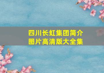 四川长虹集团简介图片高清版大全集