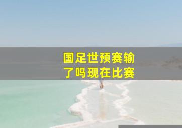 国足世预赛输了吗现在比赛