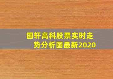 国轩高科股票实时走势分析图最新2020