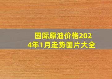 国际原油价格2024年1月走势图片大全