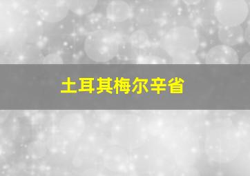 土耳其梅尔辛省