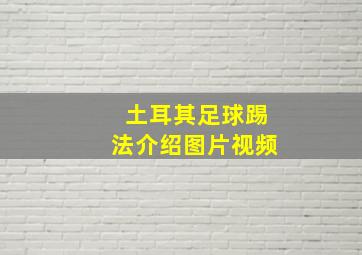 土耳其足球踢法介绍图片视频