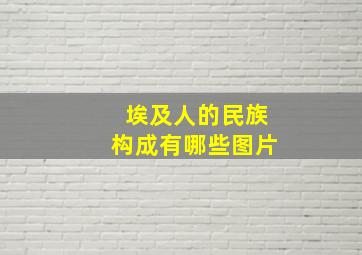 埃及人的民族构成有哪些图片